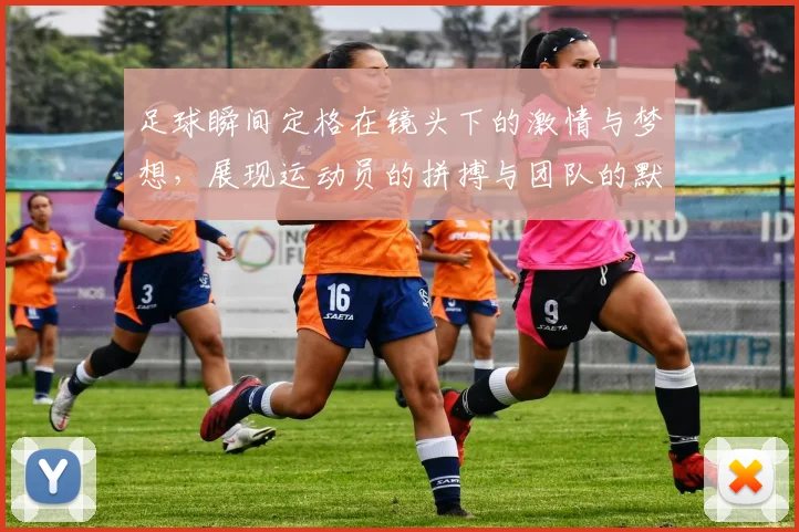 足球瞬间定格在镜头下的激情与梦想，展现运动员的拼搏与团队的默契